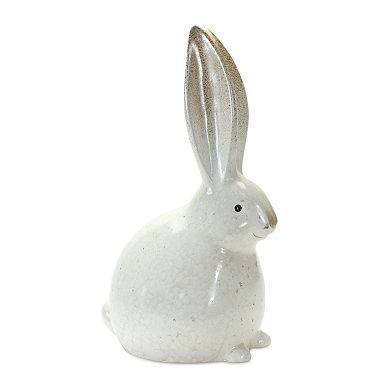 Melrose Rustic Terra Cotta Bunny Figurine 2-pc. Set