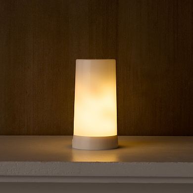 Melrose LED Flickering Light Designer Candle with Remote and Magnet 2-pc. Set