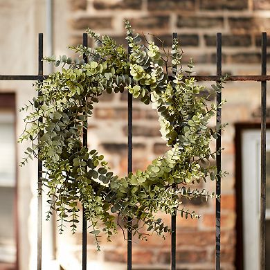 Melrose Artificial Eucalyptus Leaf Wreath