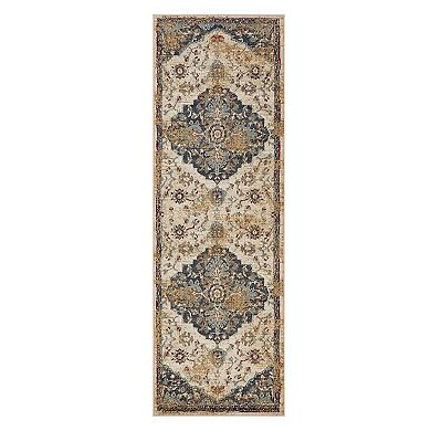 SUPERIOR Traditional Medallion Indoor Area Rug or Runner