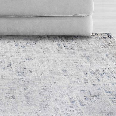 SUPERIOR Modern Distressed Abstract Indoor Area Rug