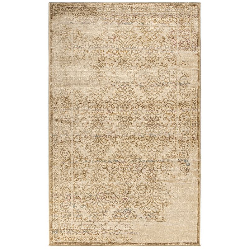 SUPERIOR Astrid Indoor Area Rug, White, 7.5X10 Ft