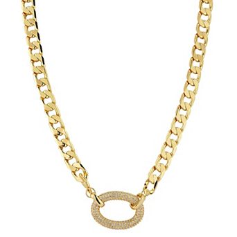 WINX Cubic Zirconia Bold Link Necklace