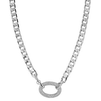 WINX Cubic Zirconia Bold Link Necklace