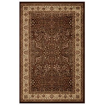 SUPERIOR Traditional Oriental Floral Scroll Power-Loomed Indoor Area Rug or Runner
