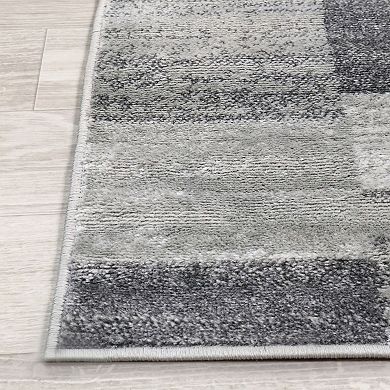 SUPERIOR Blairwood Modern Patchwork Indoor Geometric Area Rug