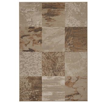 SUPERIOR Brentwood Modern Color Block Indoor Area Rug