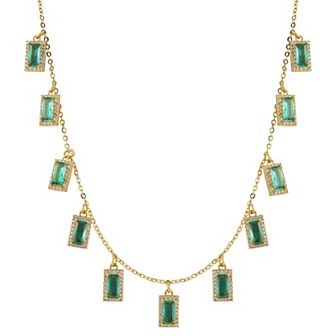 WINX 18k Gold Plated CZ Charm Necklace