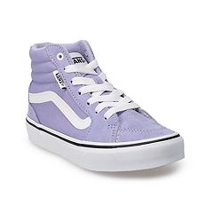 Lavender vans clearance high tops