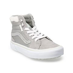 White high outlet top vans kohls