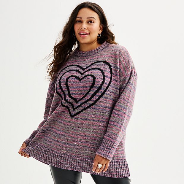 Kohls plus hotsell size womens sweaters