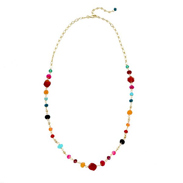 PANNEE BY PANACEA Stone Strand Necklace