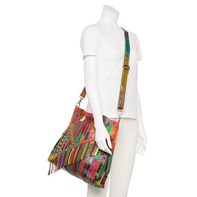 AmeriLeather Zele Leather Handbag