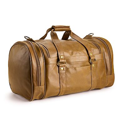 AmeriLeather Camouflage Brown Jumbo Duffel Bag