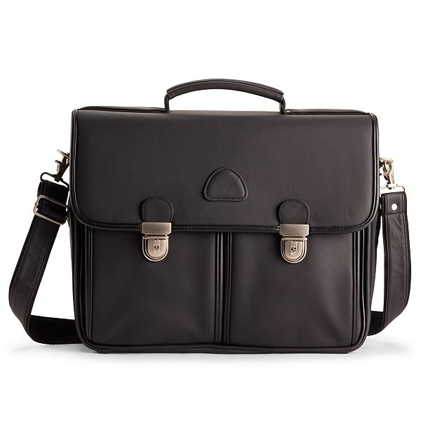 AmeriLeather World Class Leather Executive Briefcase