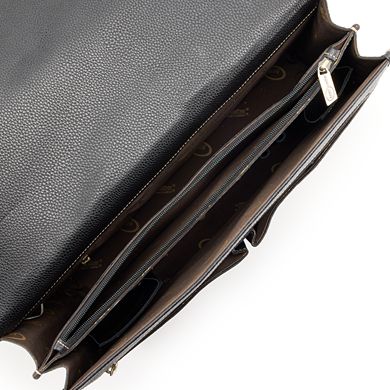 AmeriLeather Traditional Double Slip-in Executive Briefcase