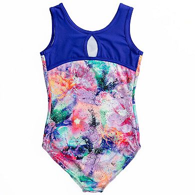 Girls 4-16 Rainbeau Moves Floral Print Leotard