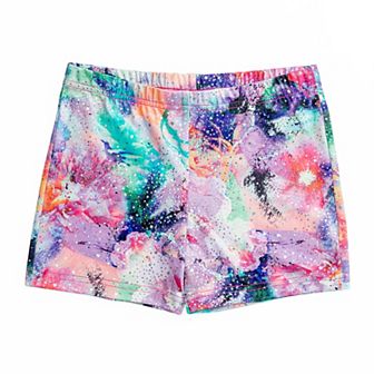 Girls 4-16 Rainbeau Moves Floral Print Shorts