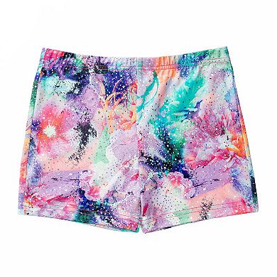 Girls 4-16 Rainbeau Moves Floral Print Shorts