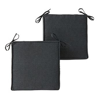 Greendale Home Fashions 2 pc Outdoor Square Chair Pad Set