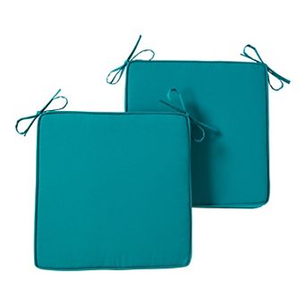 Greendale Home Fashions 2 pc Outdoor Square Chair Pad Set