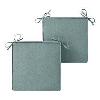 Greendale Home Fashions 2 pc Outdoor Square Chair Pad Set