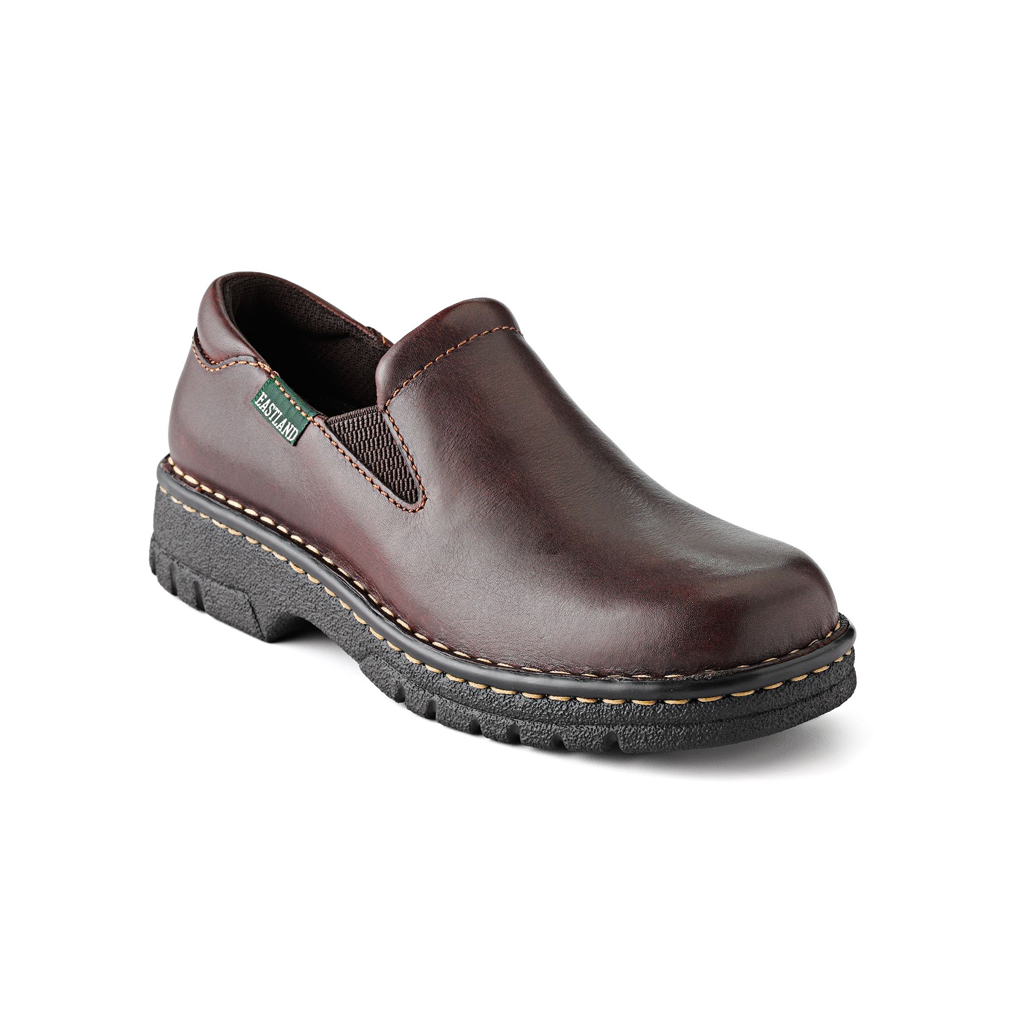 Eastland Newport Womens Slip-On Shoes, Size: 6 Medium, Brown
