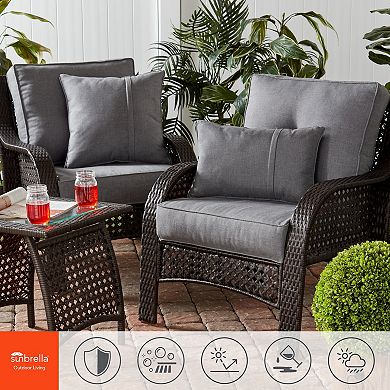 Greendale Home Fashions 2-pack Outdoor Sunbrella Throw Pillow Set