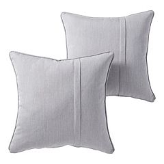 Sweet Home Collection Plush Pillow Faux Fur Soft and Comfy Throw Pillow (2  Pack), White