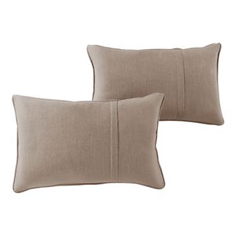 Greendale Home Fashions 2-pack Outdoor Sunbrella Oblong Throw Pillow Set