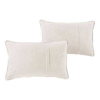 Greendale Home Fashions 2-pack Outdoor Sunbrella Oblong Throw Pillow Set