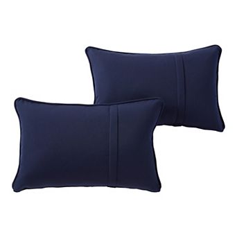 Greendale Home Fashions 2-pack Outdoor Sunbrella Oblong Throw Pillow Set