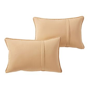 Greendale Home Fashions 2-pack Outdoor Sunbrella Oblong Throw Pillow Set