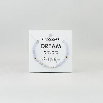 ETHIC GOODS Dream Morse Code Bracelet