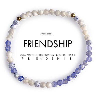 ETHIC GOODS Friendship Morse Code Bracelet
