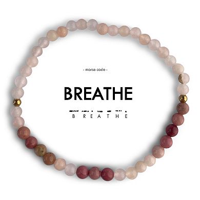 ETHIC GOODS Breathe Morse Code Bracelet