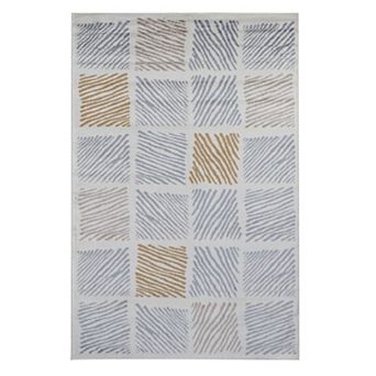 Superior Lysandra Mid-Century Modern Geometric Indoor Area Rug