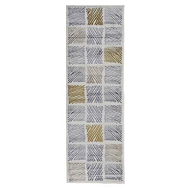 Superior Lysandra Mid-Century Modern Geometric Indoor Area Rug