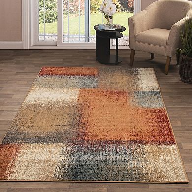 Superior Nilaya Modern Geometric Abstract Indoor Area Rug or Runner
