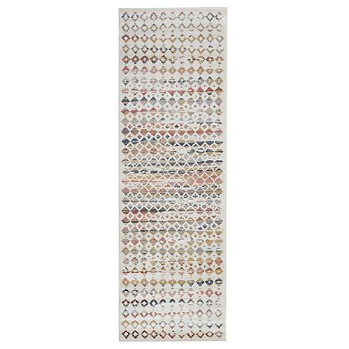 Superior Numair Abstract Geometric Diamonds Indoor Area Rug or Runner