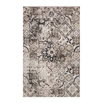 Superior Geometric Medallion Indoor Area Rug