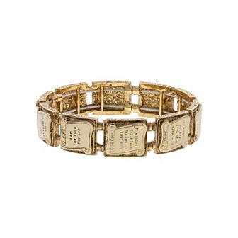 Symbols of Faith Symbols of Faith Ten Commandments Stretch Bracelet