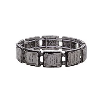 Symbols of Faith Symbols of Faith Ten Commandments Stretch Bracelet