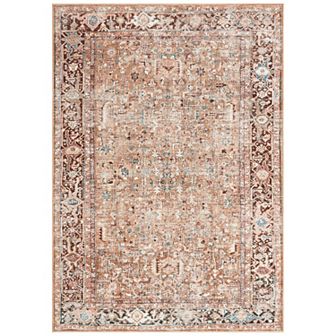 Everwash Callaghan Edith Distressed Medallion Area Rug or Runner
