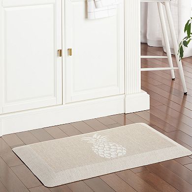 Martha Stewart Aloha Modern Pineapple Anti-Fatigue Air-Infused Kitchen Mat