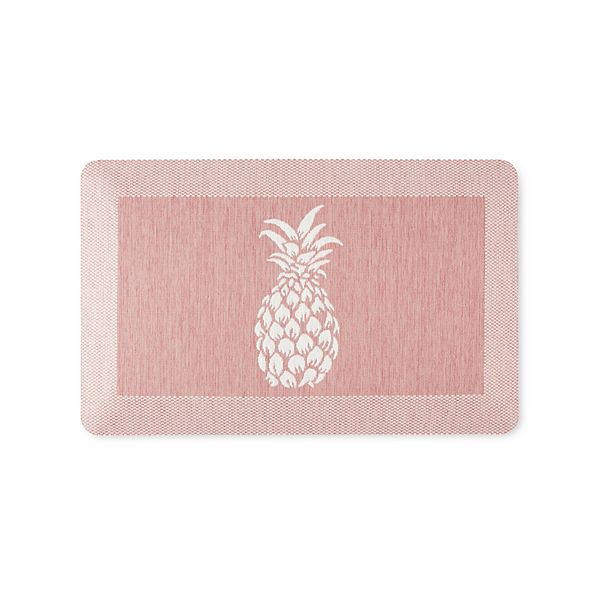Martha Stewart Aloha Modern Pineapple AntiFatigue AirInfused Kitchen Mat