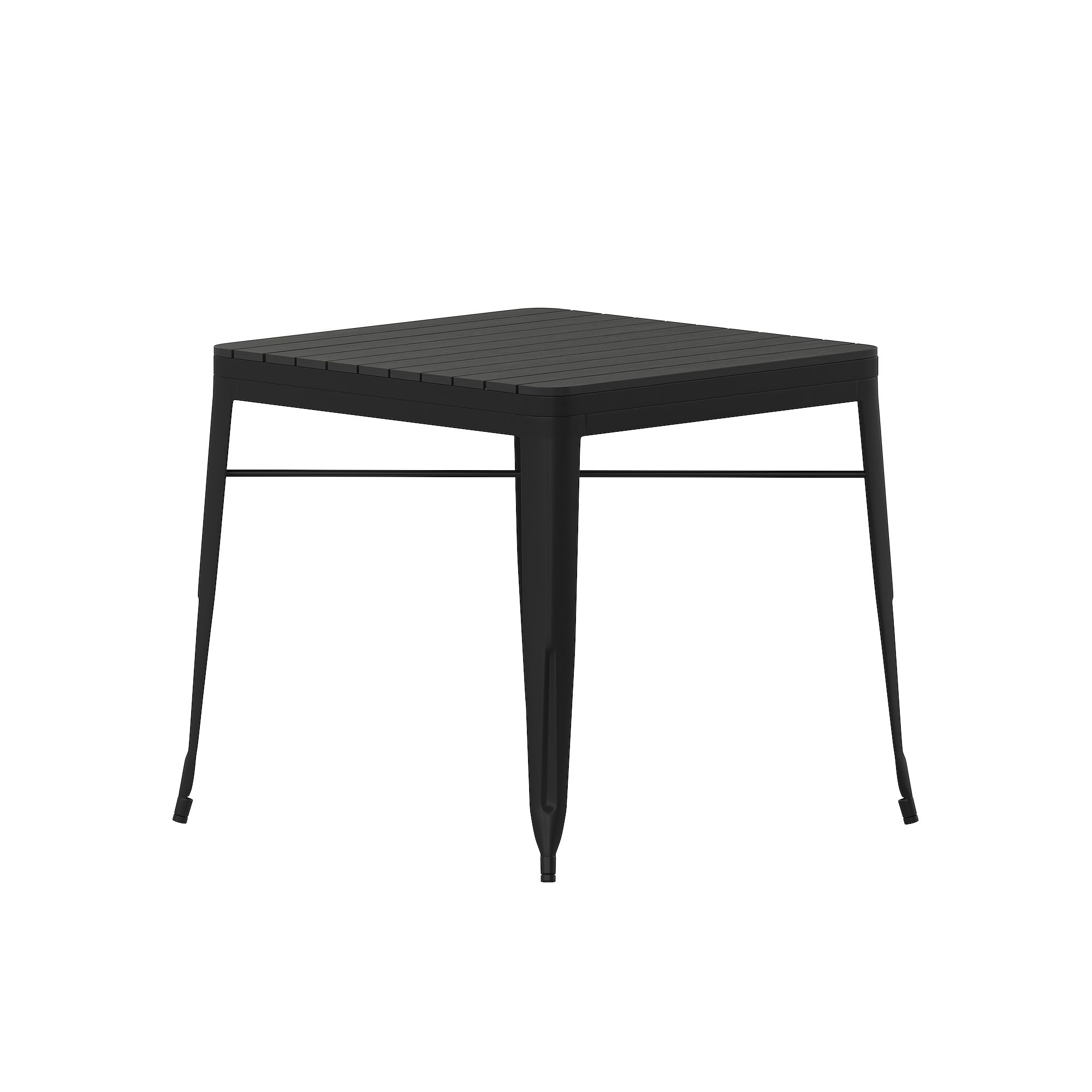 Flash Furniture Helvey Indoor / Outdoor Patio Dining Table with Slatted Top