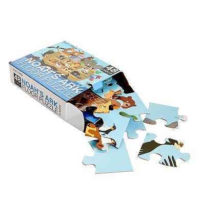 48 Piece Giant Floor Puzzles for Kids Ages 3-5 and 4-8, for Toddler Preschool Learning Activities (2 x 3 Feet)
