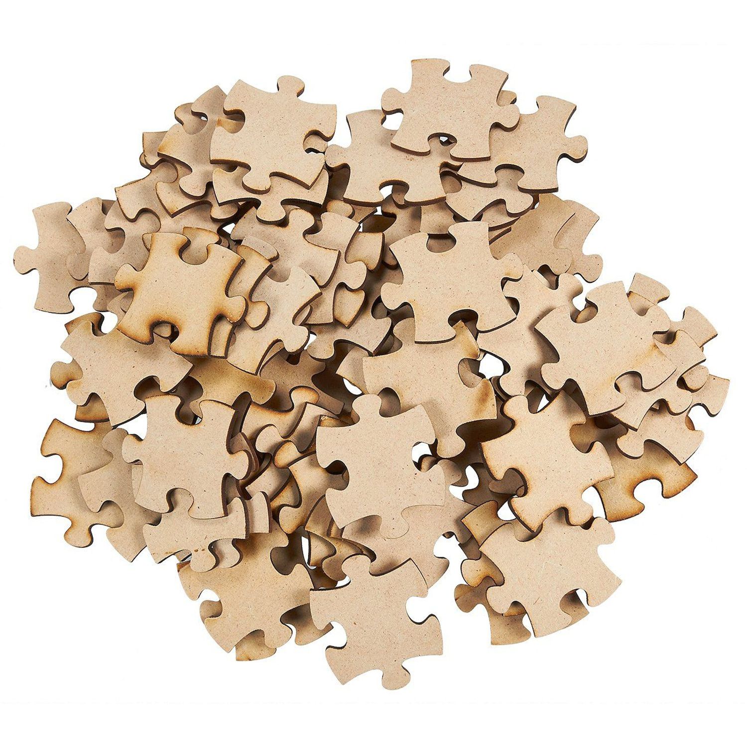 48 Pack Blank Puzzles to Draw On, 6 x 8 Inch Puzzle Pieces for DIY, 28  Pieces