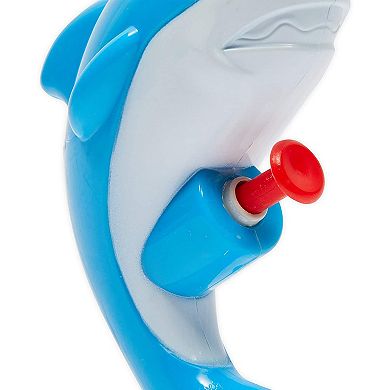 12 Pack Mini Water Gun For Kid's Pool Celebration, Birthday Party Favors Essentials, Shark, Blue (Ages 6 and Up)